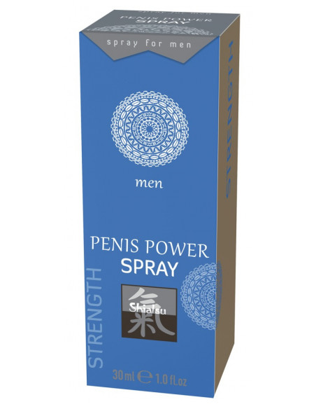 Shiatsu Penis Power Spray 30Ml Erezione Booster Menta Giapponese E Bambù