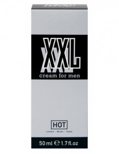 Hot Xxl Cream For Men 50 Ml Crema Per Ingrandire Ed Allungare Il Pene Con Aloe Vera
