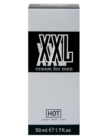 Hot Xxl Cream For Men 50 Ml Crema Per Ingrandire Ed Allungare Il Pene Con Aloe Vera
