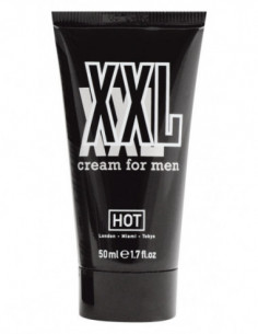 Hot Xxl Cream For Men 50 Ml Crema Per Ingrandire Ed Allungare Il Pene Con Aloe Vera 2