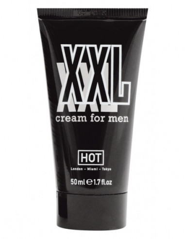 Hot Xxl Cream For Men 50 Ml Crema Per Ingrandire Ed Allungare Il Pene Con Aloe Vera