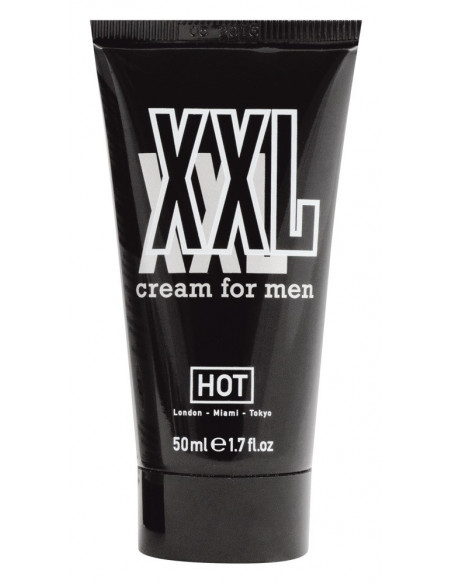 Hot Xxl Cream For Men 50 Ml Crema Per Ingrandire Ed Allungare Il Pene Con Aloe Vera