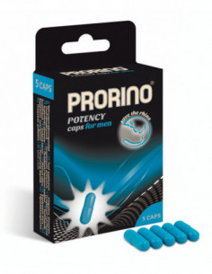 Prorino Potency 5Pcs Stimolante Integratore Sessuale Per Potenziare Erezione Uomo