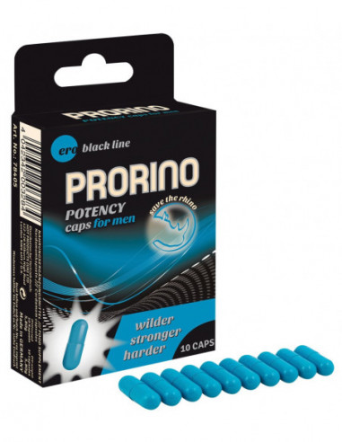 Prorino Potency 10Pcs Afrodisiaco Maschile Libido
