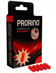 Prorino Libido Caps Women 5Pcs Capsule Energia Desiderio Sessuale Libido Donne