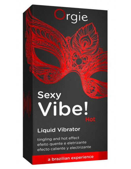 Sexy Vibe! Hot 15 Ml Gel Stimolante Vaginale Effetto Vibrante