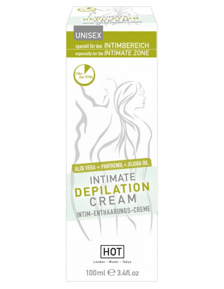 Intimate Depilation Cream 100Ml Crema Depilatoria Intima Unisex
