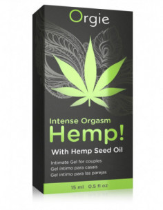 Intense Orgasm Hemp 15Ml Gel Stimolante Alla Canapa