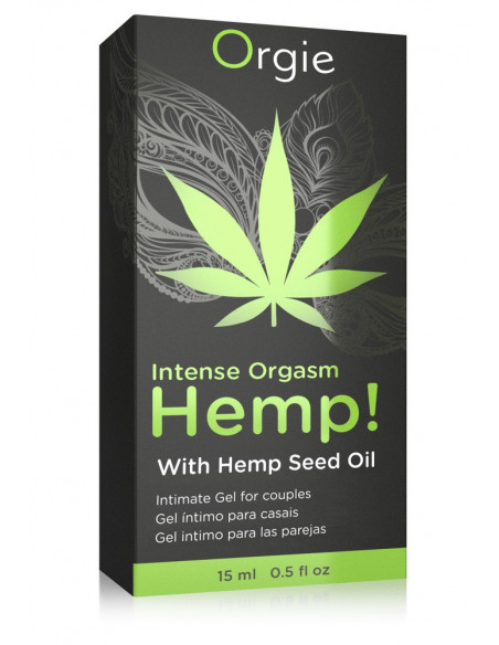 Intense Orgasm Hemp 15Ml Gel Stimolante Alla Canapa