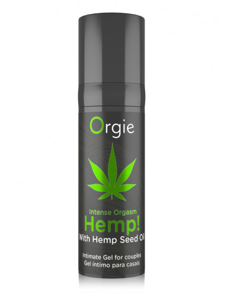 Intense Orgasm Hemp 15Ml Gel Stimolante Alla Canapa