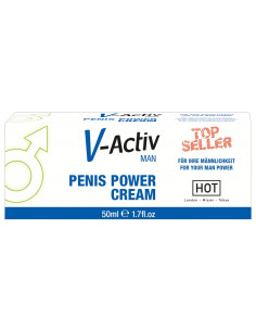 V-Activ Penis Power Cream 50Ml Crema Erettiva