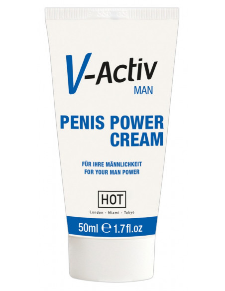V-Activ Penis Power Cream 50Ml Crema Erettiva
