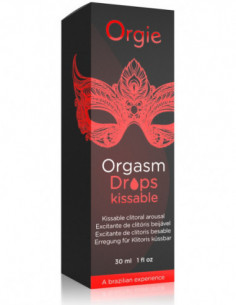 Orgasm Drops Kissable 30 Ml Gocce Eccitanti Per Clitoride
