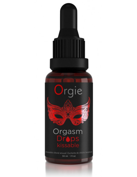Orgasm Drops Kissable 30 Ml Gocce Eccitanti Per Clitoride