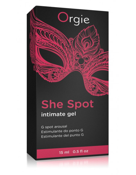 She Spot Intimate Gel 15 Ml Gel Stimolante Punto G