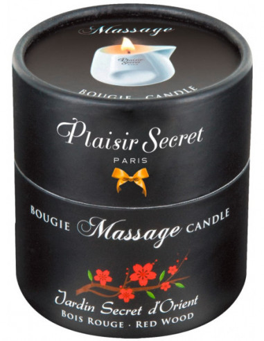 Massage Candle Red Wood 80 ml