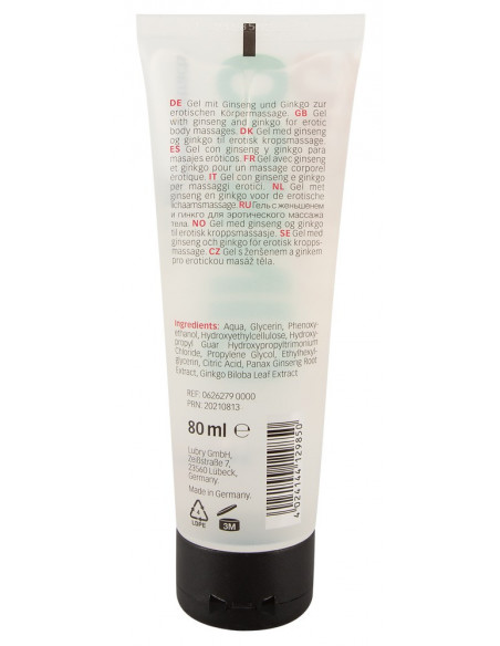 Just Play Ginseng Ginkgo Gel80