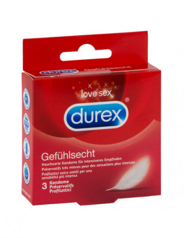 Durex Gefühlsecht 3 pcs