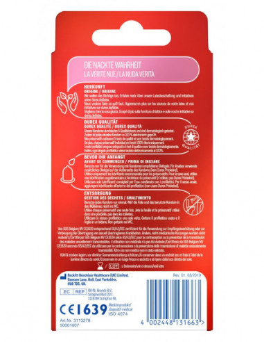 Durex Gefühlsecht Ultra x 10