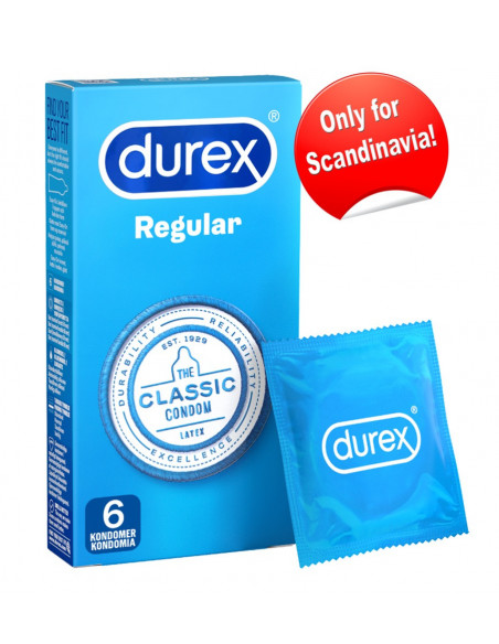 Durex Regular 6 Condoms