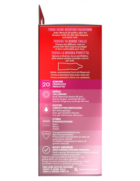 Durex Gefühlsecht Class 20 pcs