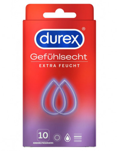 Durex Gefühl.extra feucht 10pc