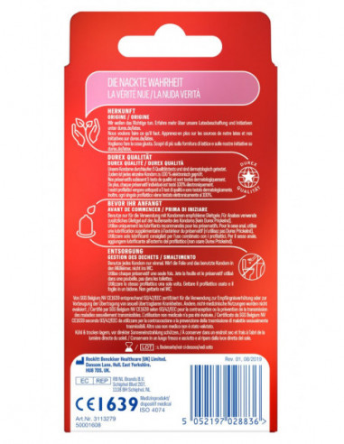 Durex Gefühl.extra feucht 10pc