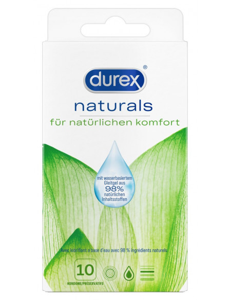 Durex Naturals Pack of 10