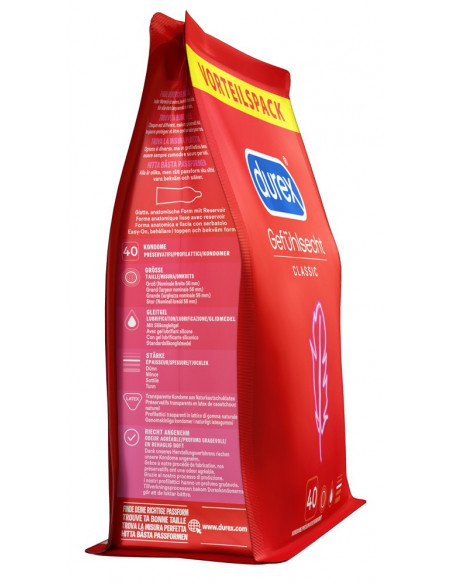 Durex Gefühlsecht Classic 8pcs - Durex - trasparente (cod. 244)