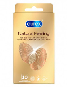 Durex Natural Feeling 10 pcs - Durex - trasparente (cod. 245)