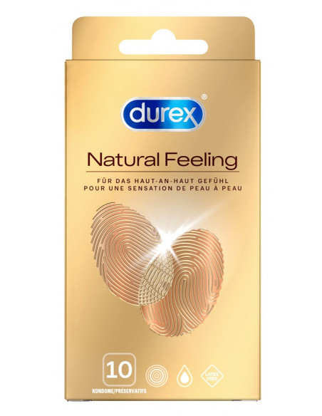 Durex Natural Feeling 10 pcs - Durex - trasparente (cod. 245)