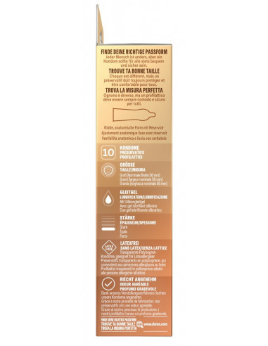 Durex Natural Feeling 10 pcs - Durex - trasparente (cod. 245)