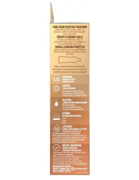 Durex Natural Feeling 10 pcs - Durex - trasparente (cod. 245)