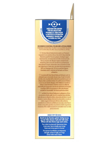 Durex Natural Feeling 10 pcs - Durex - trasparente (cod. 246)