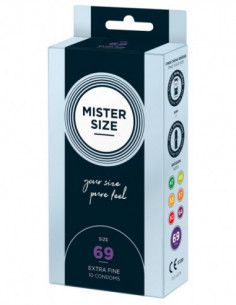 Mister Size 69mm pack of 10 2