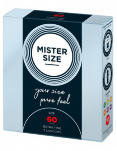 Mister Size 60mm pack of 3 2