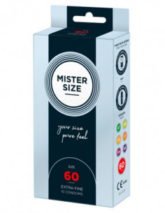 Mister Size 60mm pack of 10 2