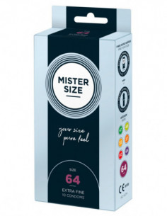 Mister Size 64mm pack of 10 2