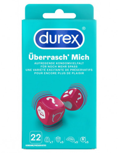 Durex Surprise Me pack of 22