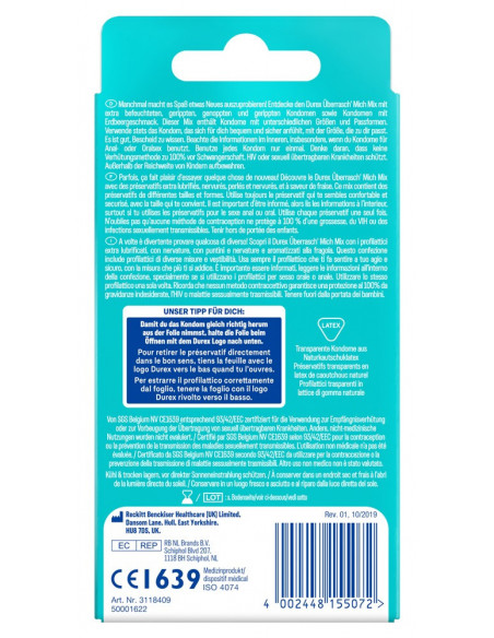Durex Surprise Me pack of 22