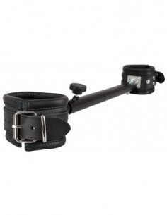 Leather Spreader Bar - ZADO - Nero (cod. 393) 2