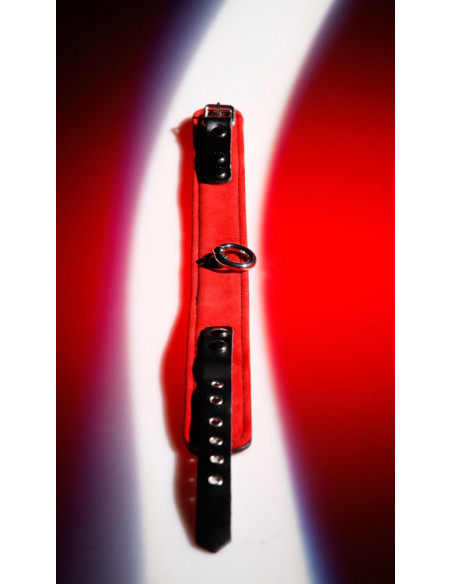 Bondage collar red S-L