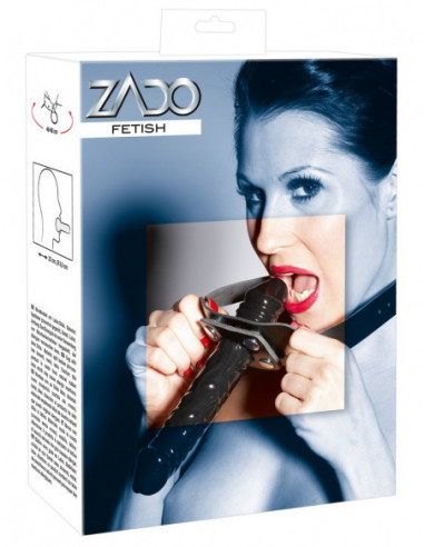 Leather Gag - ZADO - Nero (cod. 391)