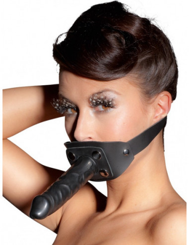 Leather Gag - ZADO - Nero (cod. 391)
