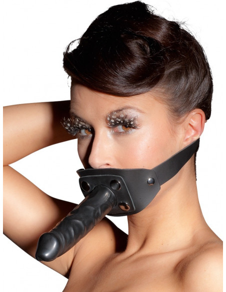 Leather Gag - ZADO - Nero (cod. 391)