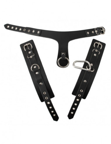 Leather Bondage Set of the O.