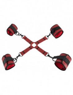 Bondage Set red/black - Bad Kitty - rosso (cod. 79) 2