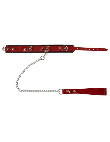 Leather Collar and Leash - Wild Thing by Zado