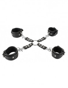 Leather Restraint Set Hogtie 2