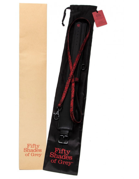 FSOG Sweet Anticipation Collar - Fifty Shades of Grey - rosso (cod. 248)
